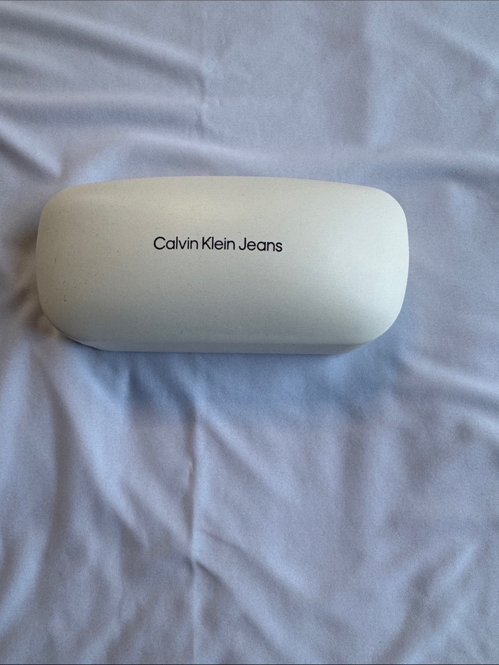 Calvin Klein Jeans White Men's Accessory Case with Logo